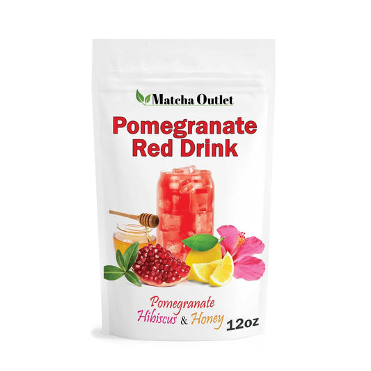 Pomegranate Hibiscus Honey Lemon Refresher 12oz Natural Powder Drink Mix