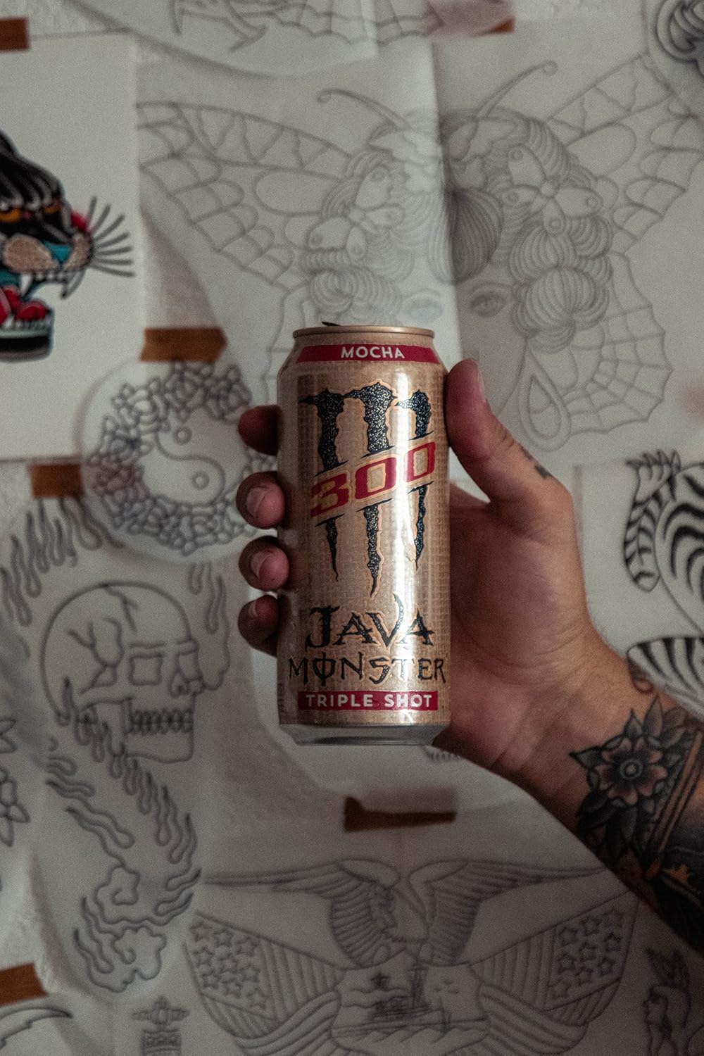 Monster Energy Java 300 Triple Shot Robust Coffee + Cream,15 Fl Oz (Pack of 12)